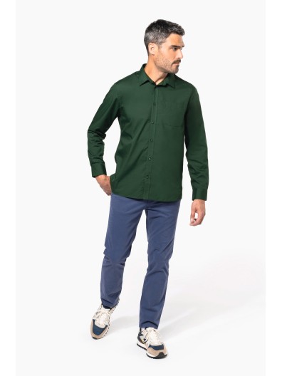 Camisa popeline de tratamento fcil - K545C