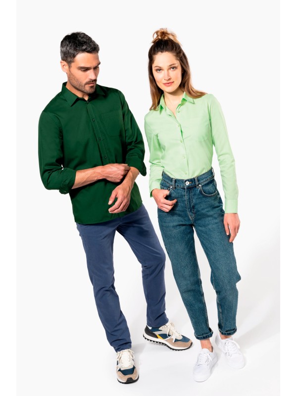 Camisa popeline de tratamento fcil - K545C