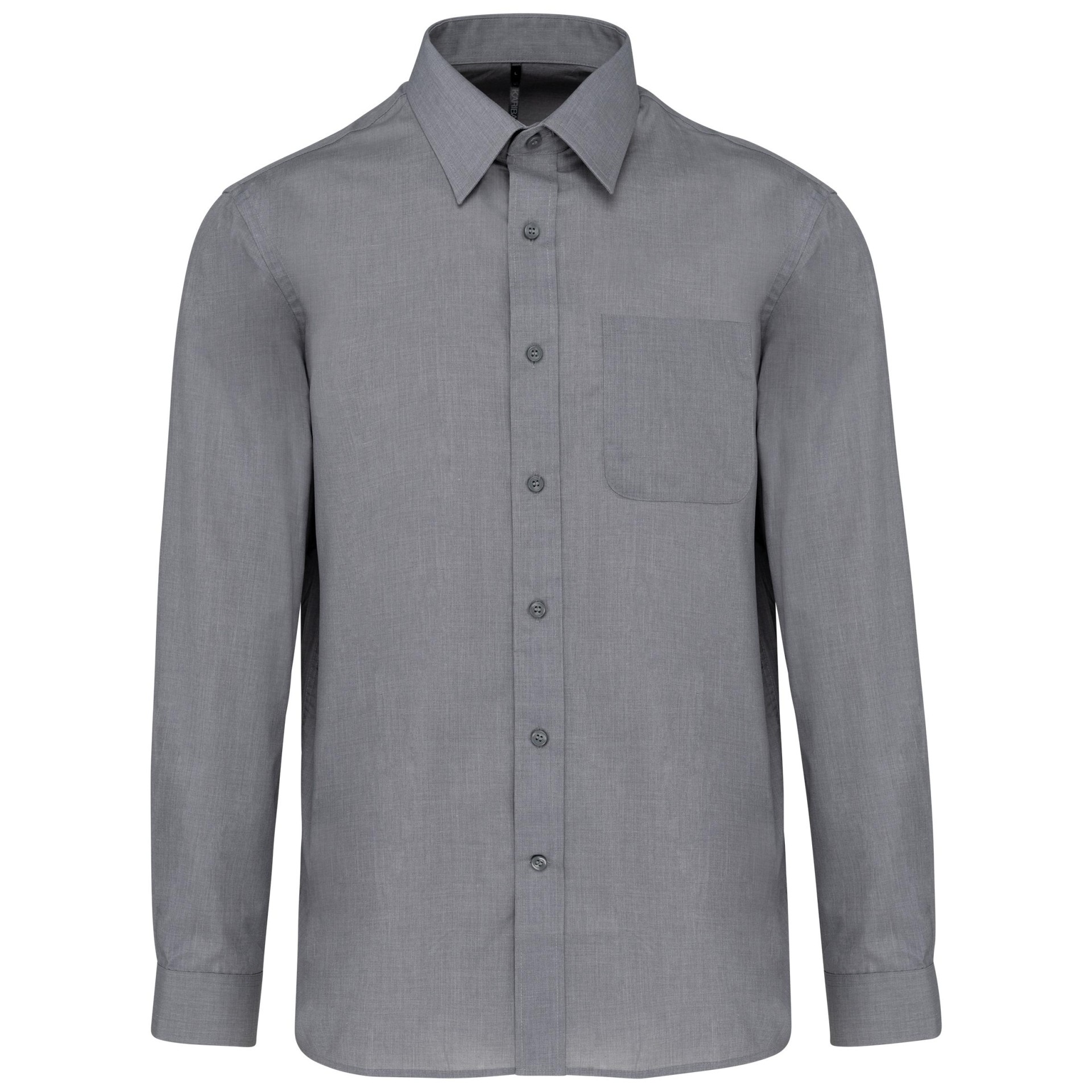 Camisa popeline de tratamento fácil - K545C