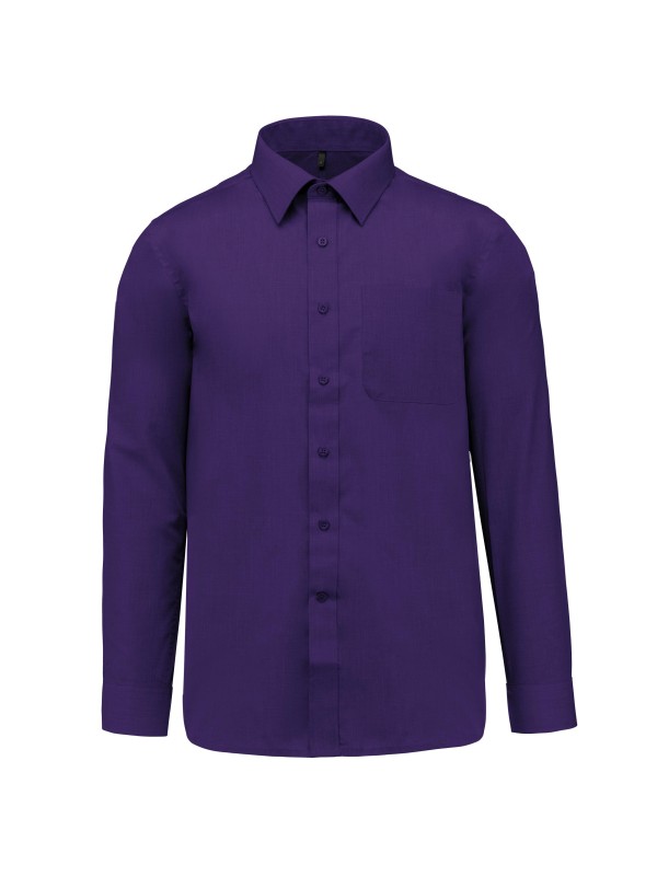 Camisa popeline de tratamento f�cil - K545C