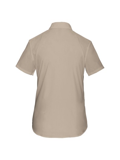 Camisa popeline manga curta de tratamento fcil - K548C