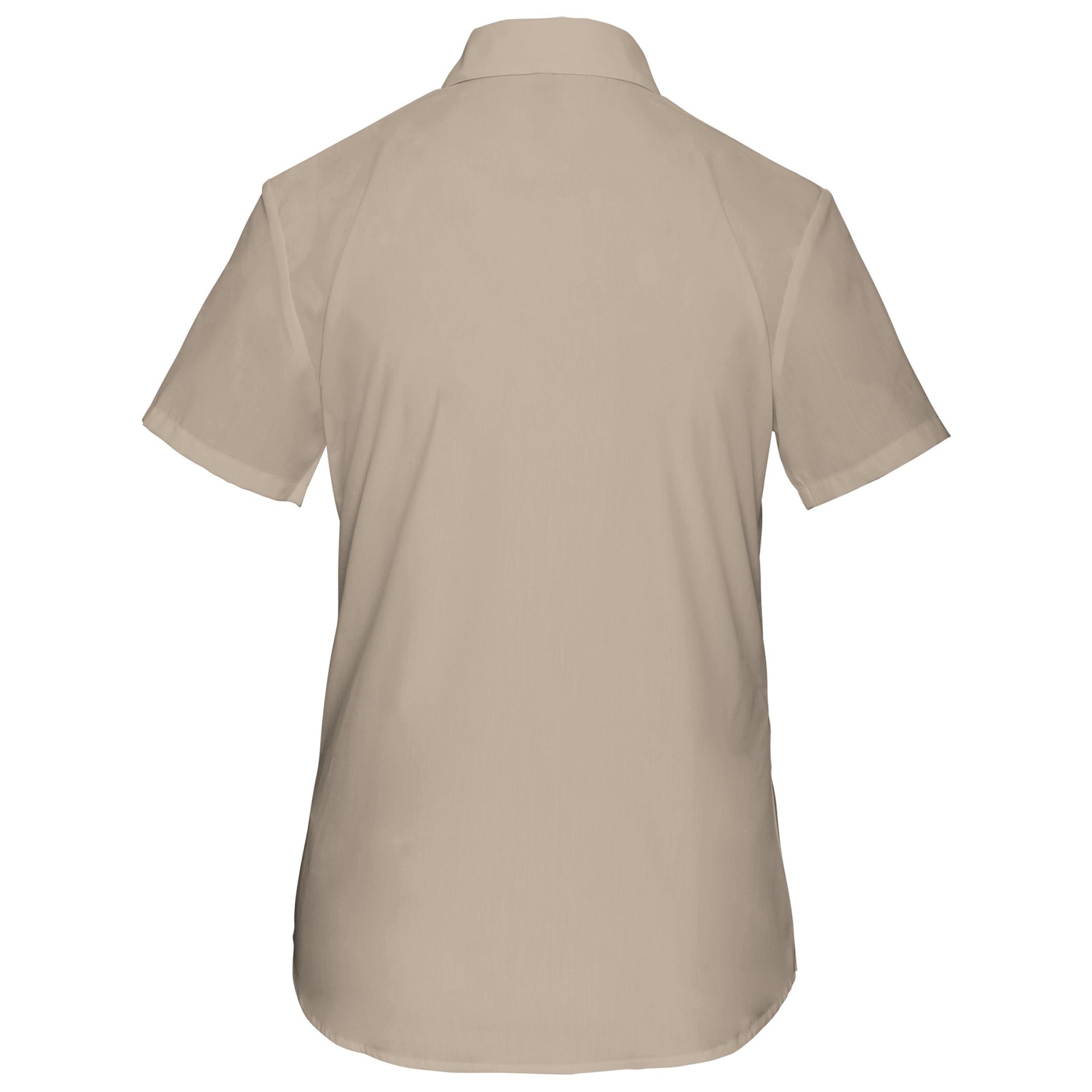 Camisa popeline manga curta de tratamento fácil - K548C