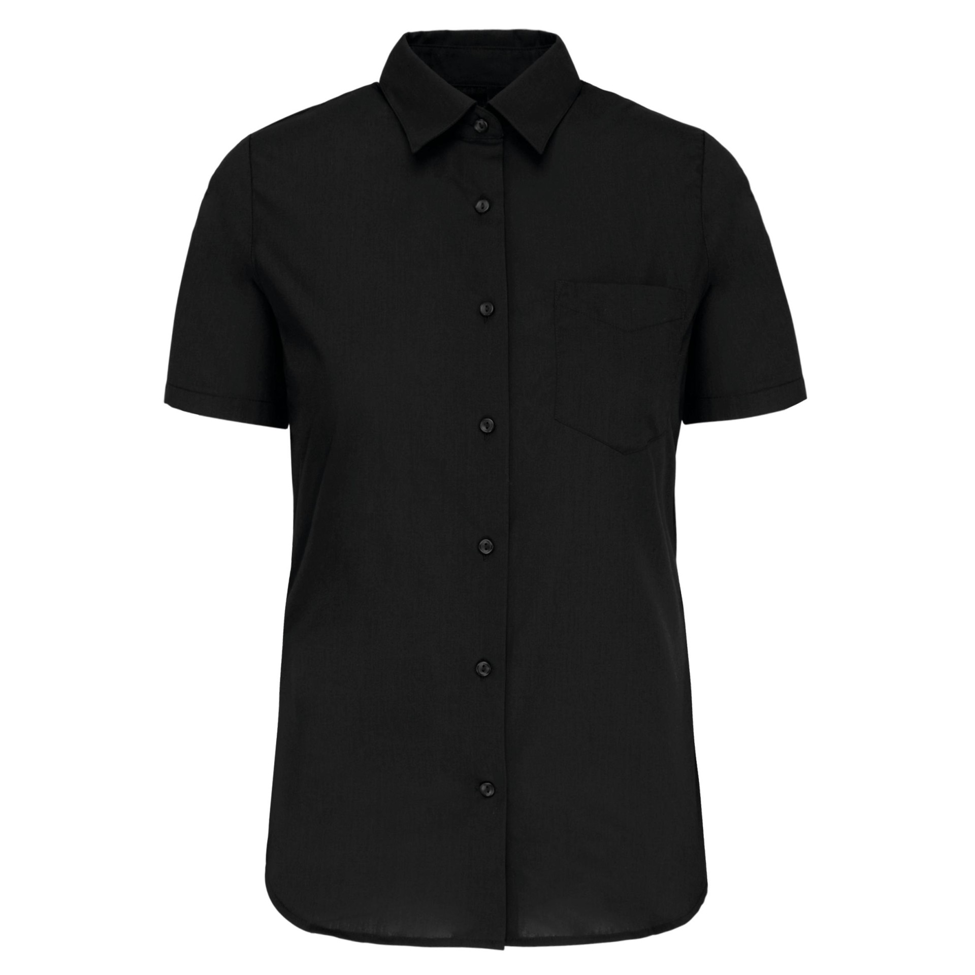 Camisa popeline manga curta de tratamento fácil - K548C