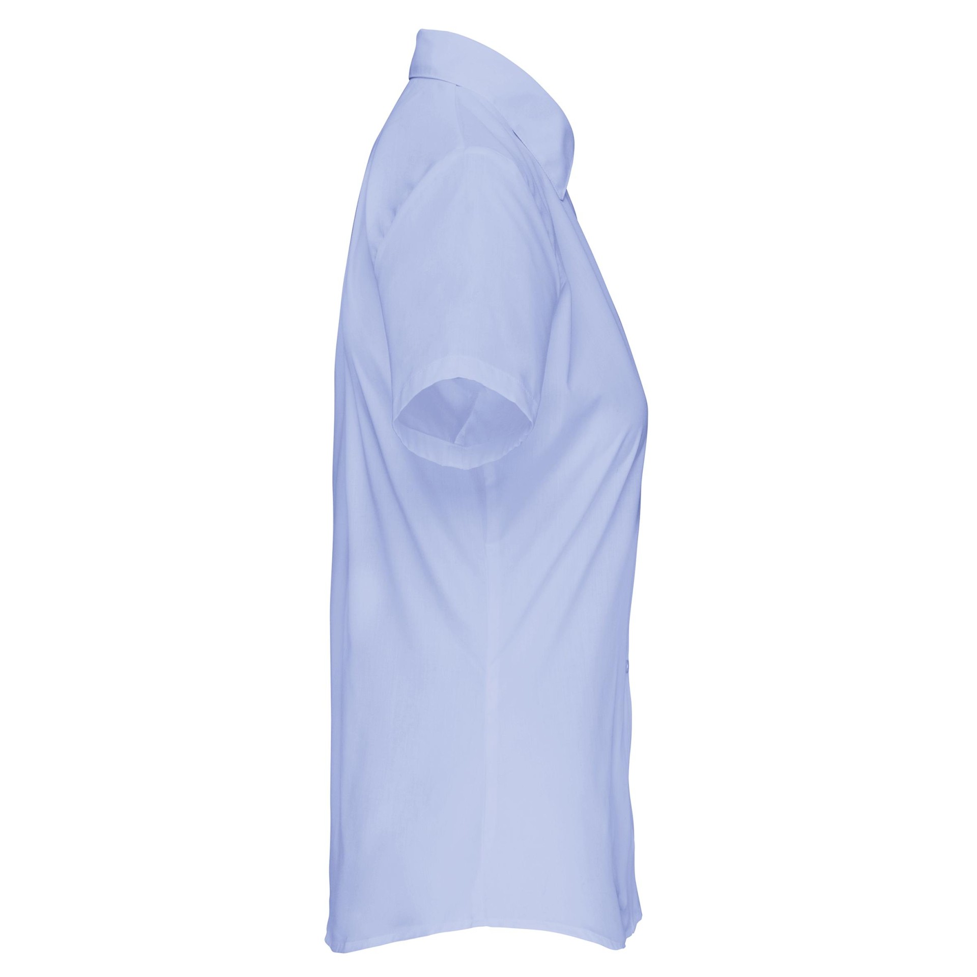 Camisa popeline manga curta de tratamento fácil - K548C