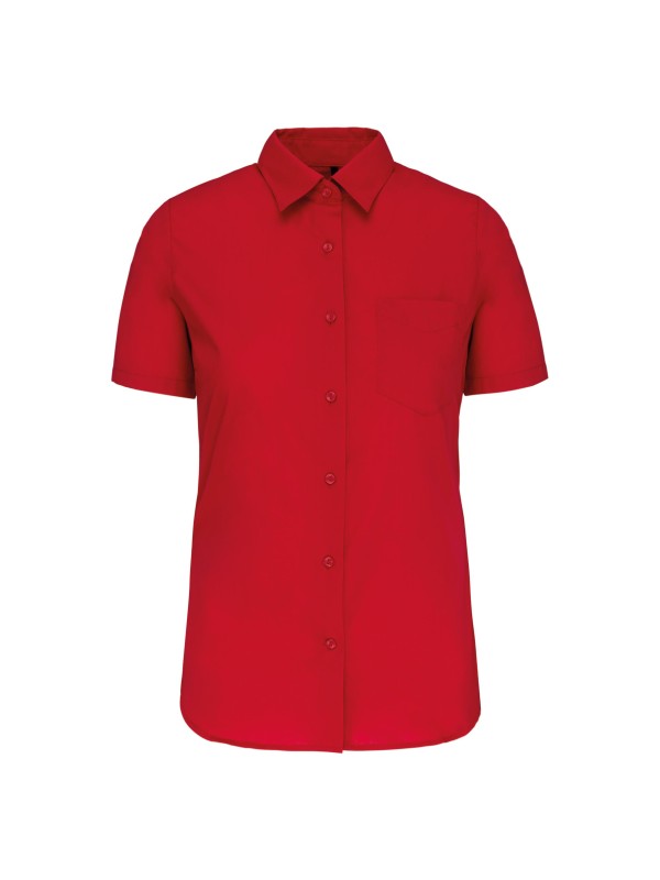 Camisa popeline manga curta de tratamento fcil - K548C