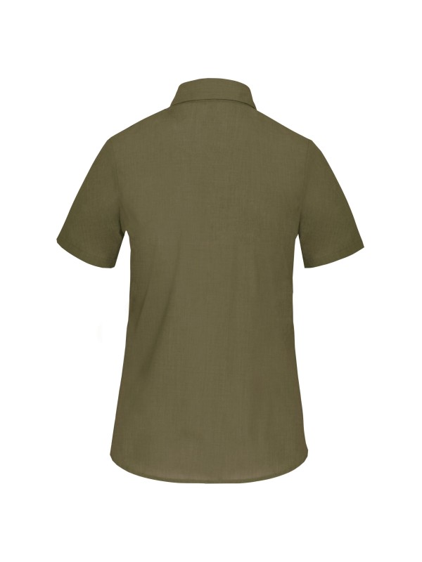 Camisa popeline manga curta de tratamento fcil - K548C