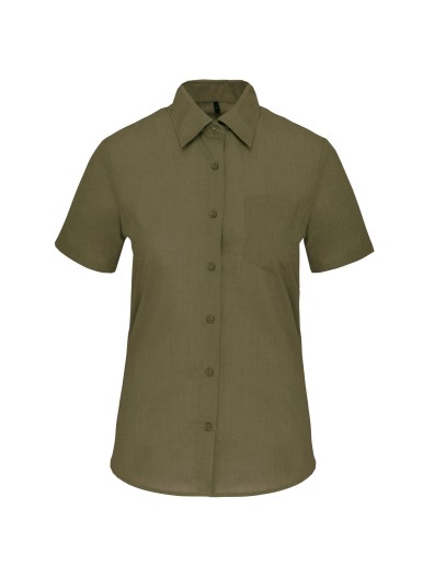 Camisa popeline manga curta de tratamento fcil - K548C
