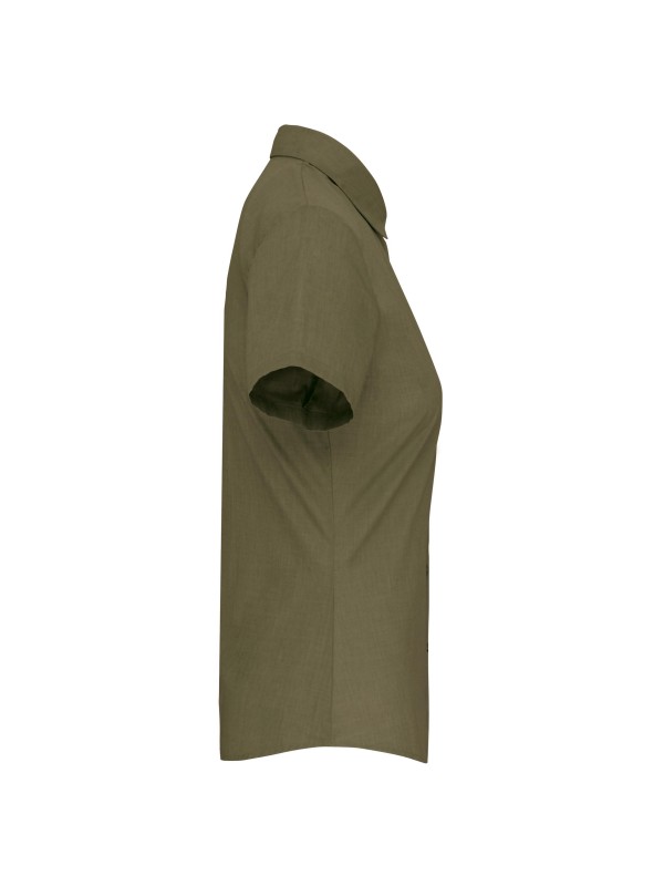 Camisa popeline manga curta de tratamento fcil - K548C