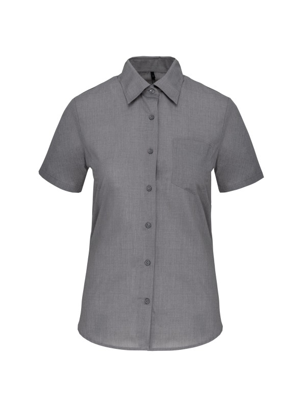 Camisa popeline manga curta de tratamento fcil - K548C