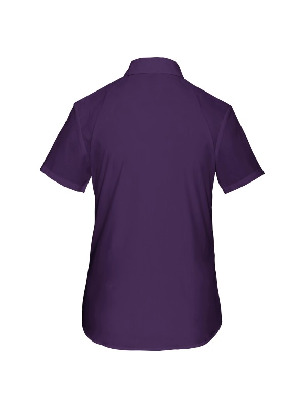 Camisa popeline manga curta de tratamento fácil - K548C