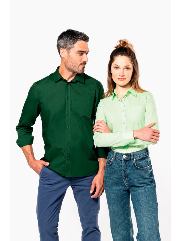 Camisa popeline de tratamento fcil - K549C