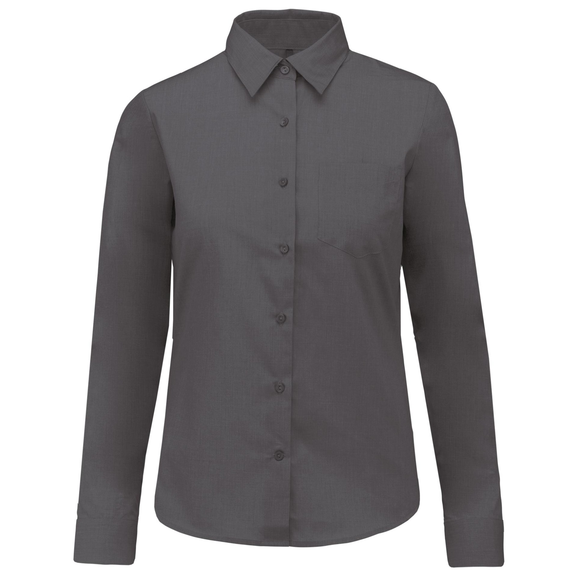 Camisa popeline de tratamento fácil - K549C