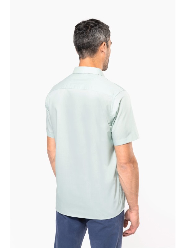 Camisa popeline manga curta de tratamento fcil - K551C