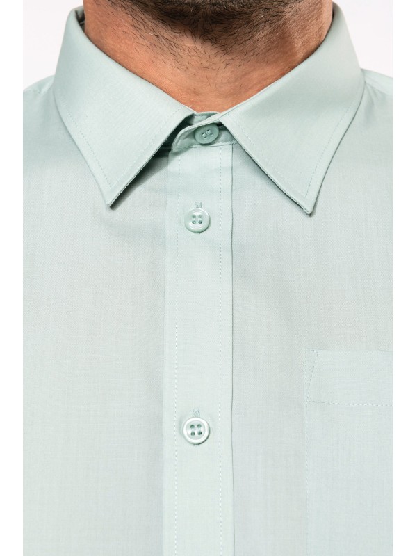 Camisa popeline manga curta de tratamento fcil - K551C