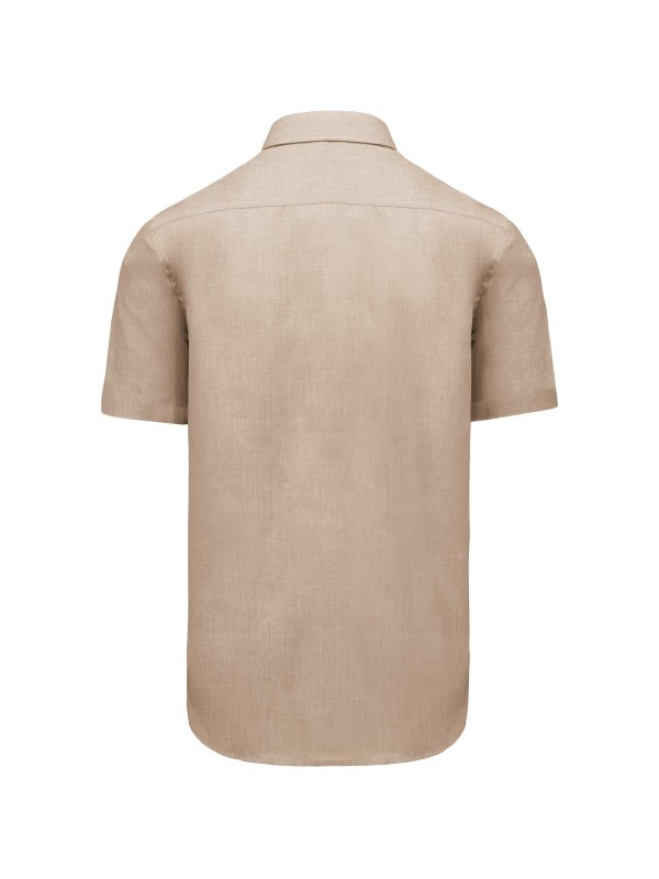 Camisa popeline manga curta de tratamento fcil - K551C