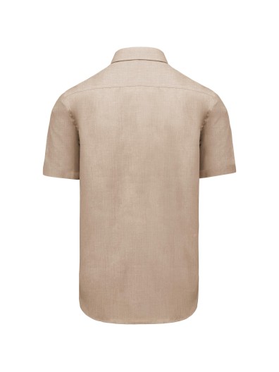 Camisa popeline manga curta de tratamento f�cil - K551C