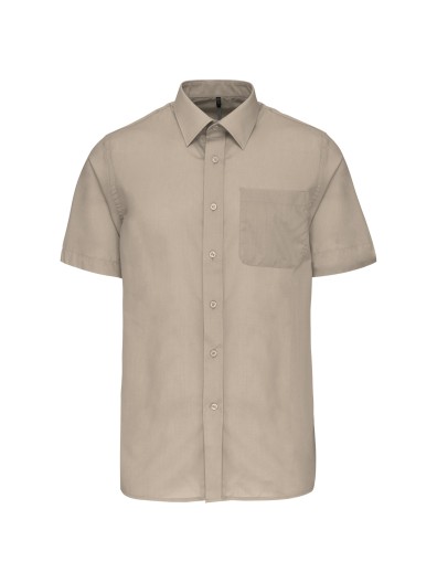 Camisa popeline manga curta de tratamento fcil - K551C
