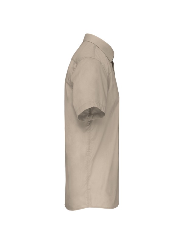 Camisa popeline manga curta de tratamento fcil - K551C