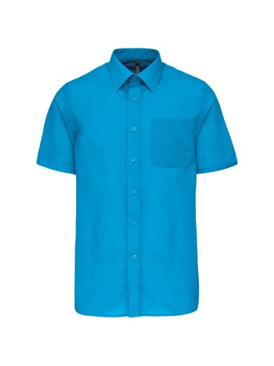 Camisa popeline manga curta de tratamento fcil - K551C