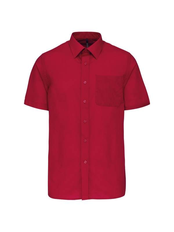 Camisa popeline manga curta de tratamento fcil - K551C
