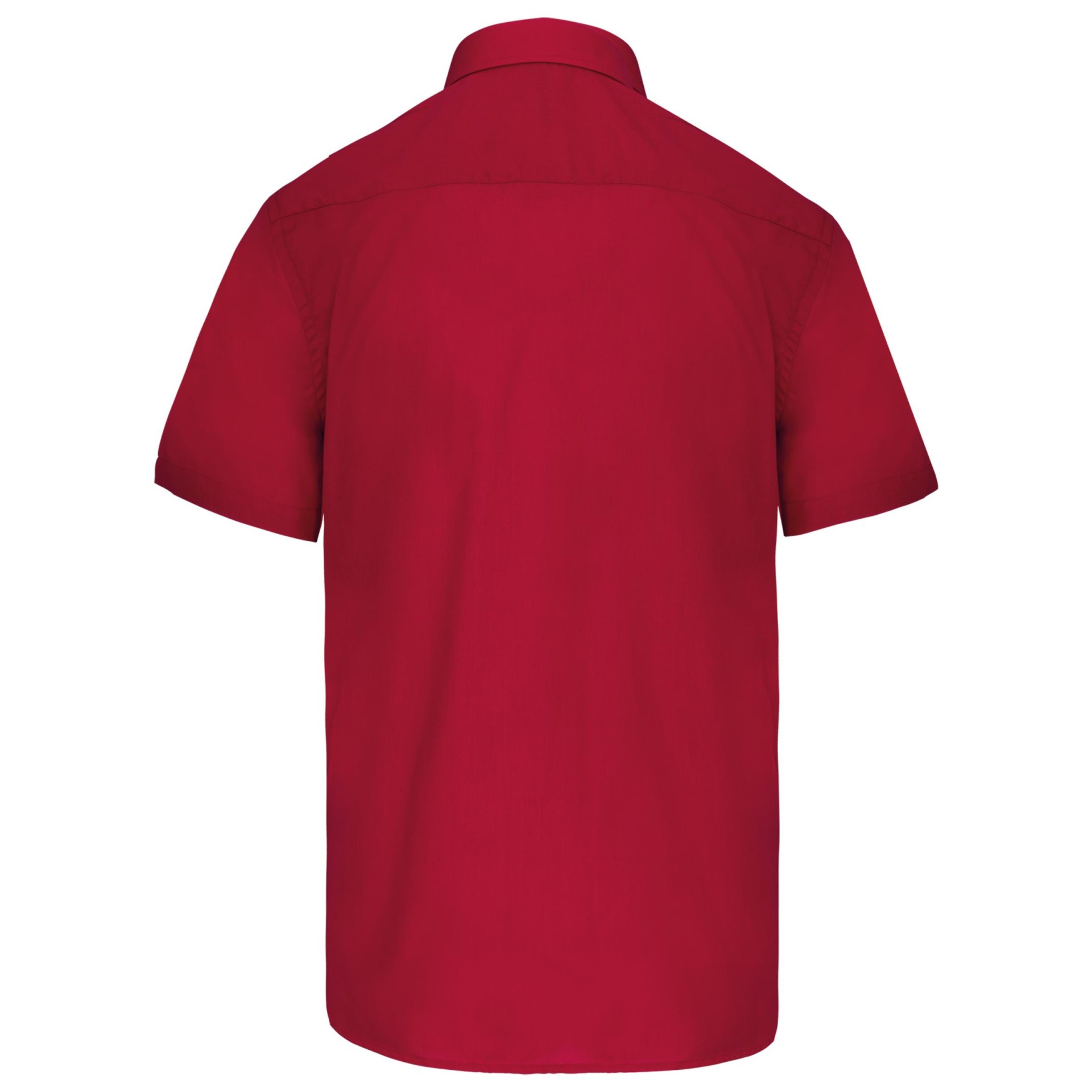Camisa popeline manga curta de tratamento fácil - K551C