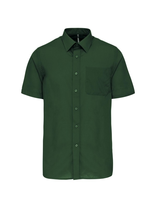 Camisa popeline manga curta de tratamento fcil - K551C
