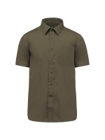 Camisa popeline manga curta de tratamento fcil - K551C