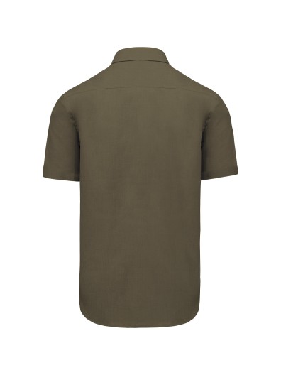 Camisa popeline manga curta de tratamento fcil - K551C