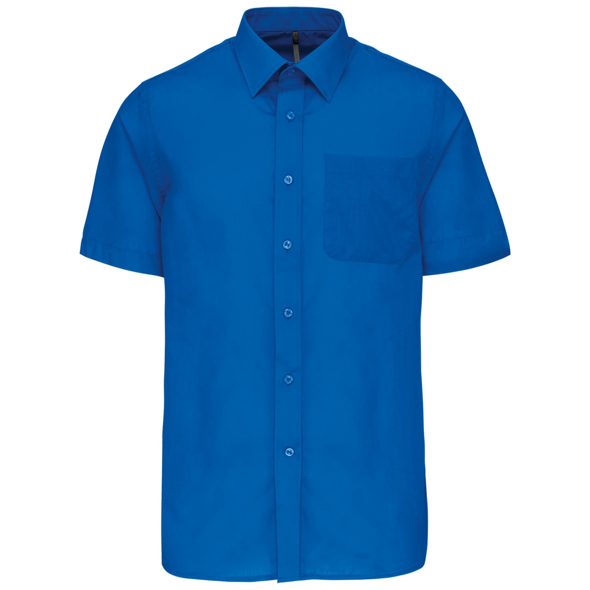Camisa popeline manga curta de tratamento fácil - K551C