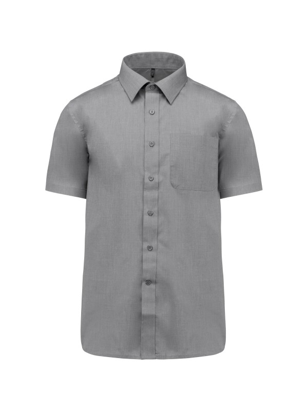 Camisa popeline manga curta de tratamento fcil - K551C