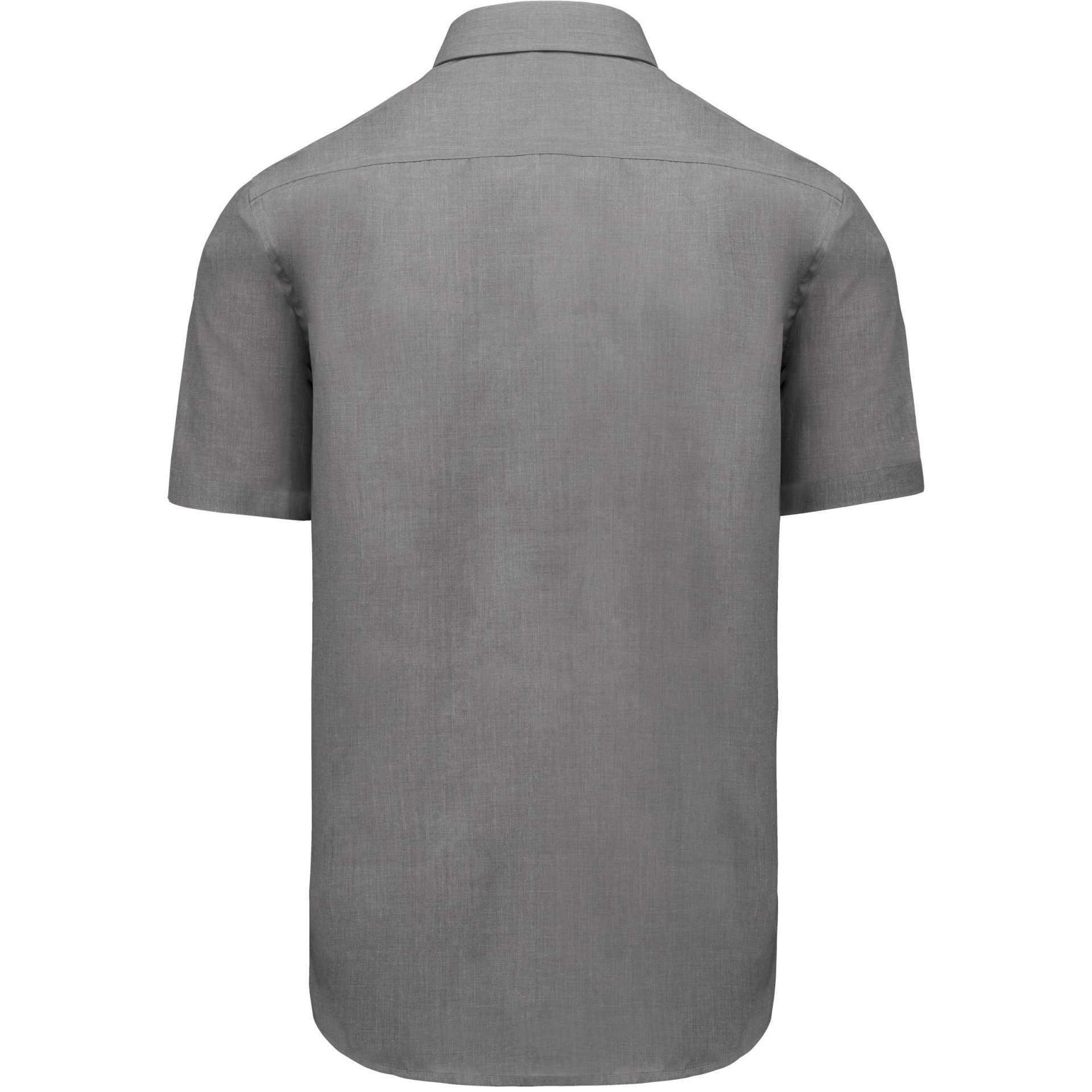 Camisa popeline manga curta de tratamento fácil - K551C