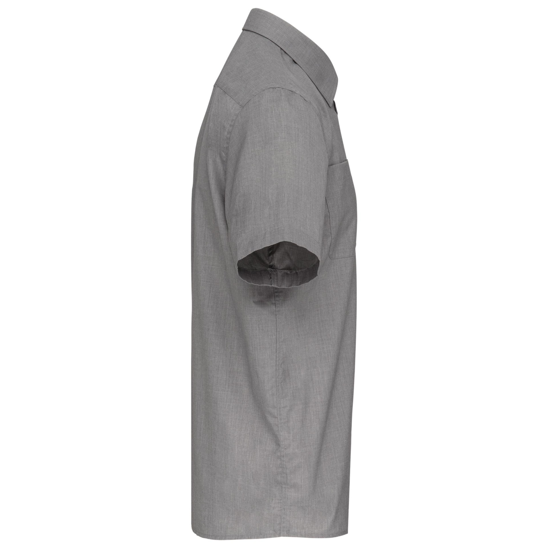 Camisa popeline manga curta de tratamento fácil - K551C