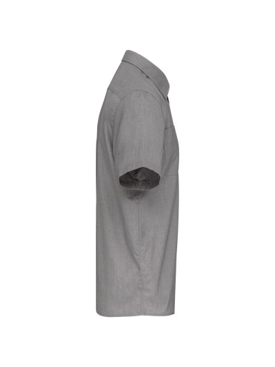 Camisa popeline manga curta de tratamento fcil - K551C