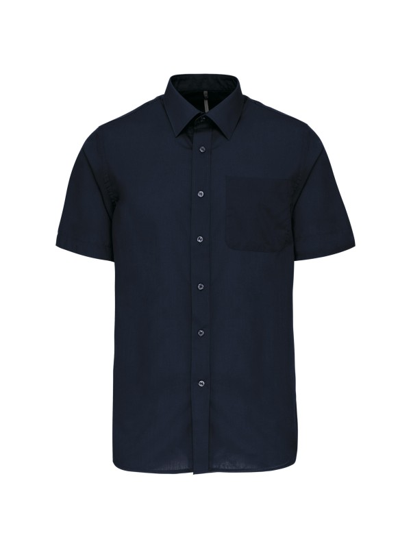Camisa popeline manga curta de tratamento fcil - K551C
