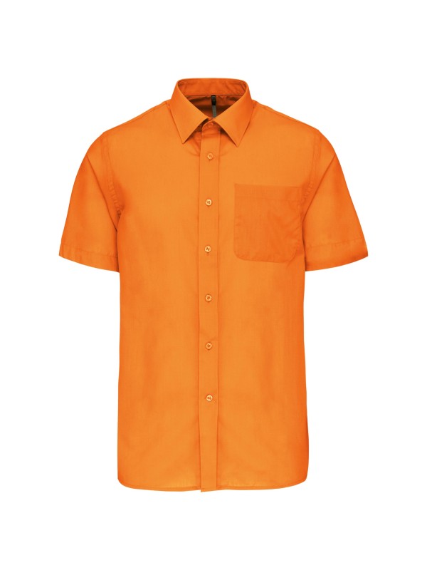 Camisa popeline manga curta de tratamento fcil - K551C