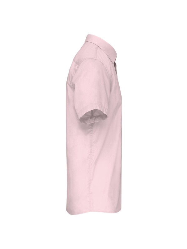 Camisa popeline manga curta de tratamento fcil - K551C