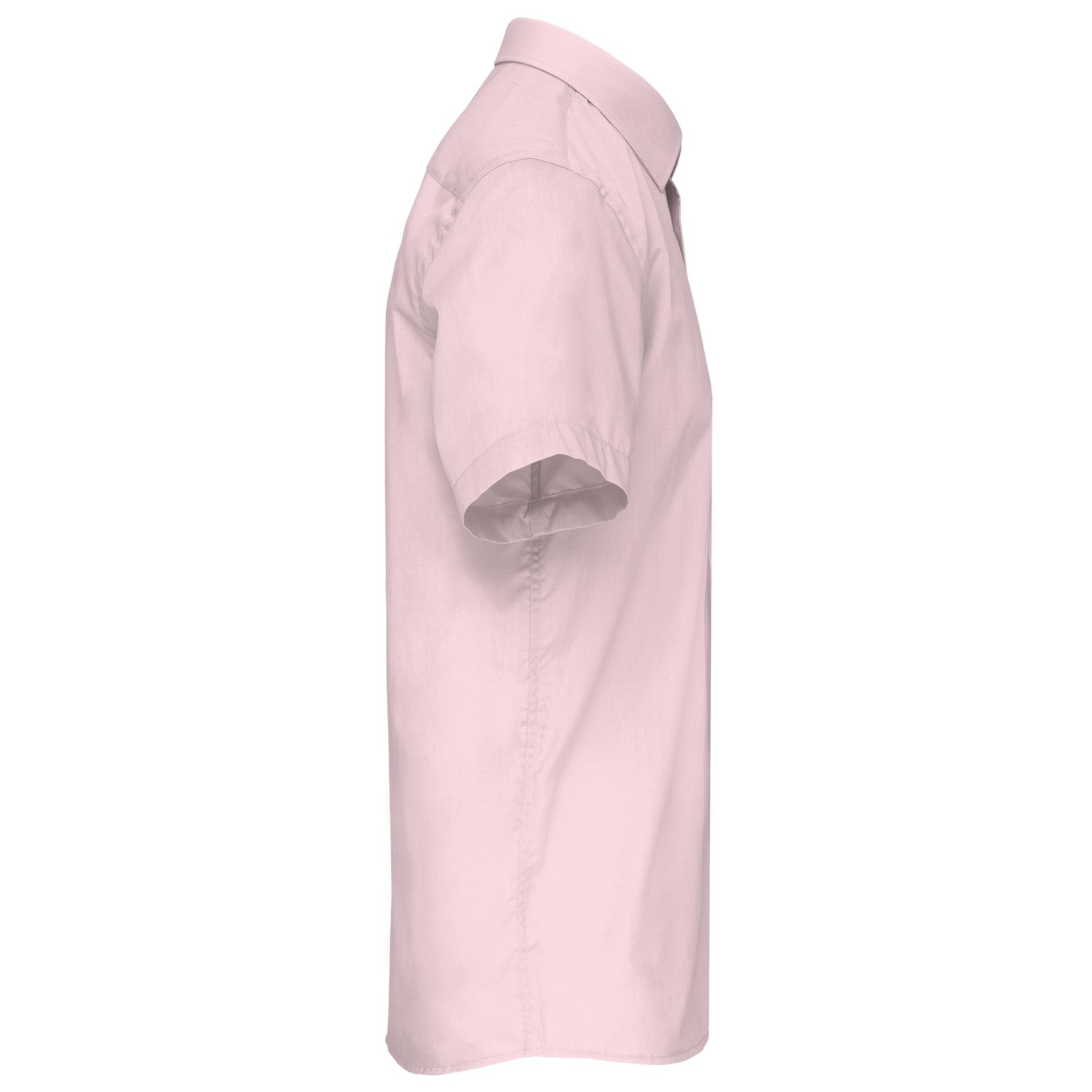 Camisa popeline manga curta de tratamento fácil - K551C