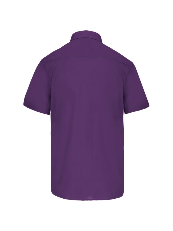 Camisa popeline manga curta de tratamento fácil - K551C