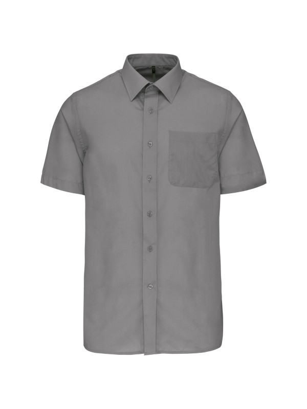 Camisa popeline manga curta de tratamento fcil - K551C