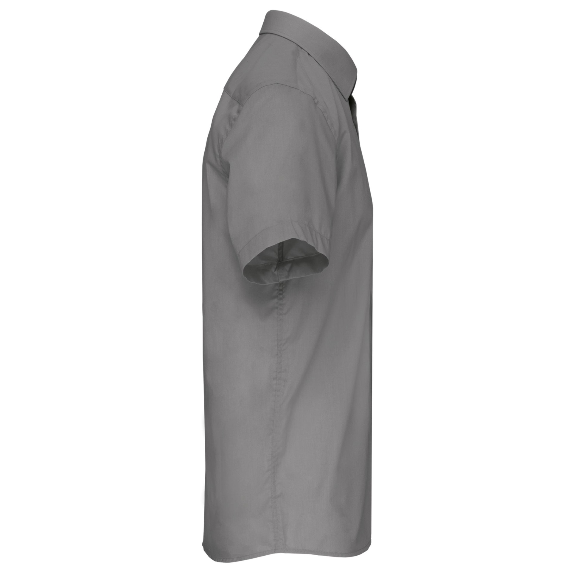 Camisa popeline manga curta de tratamento fácil - K551C