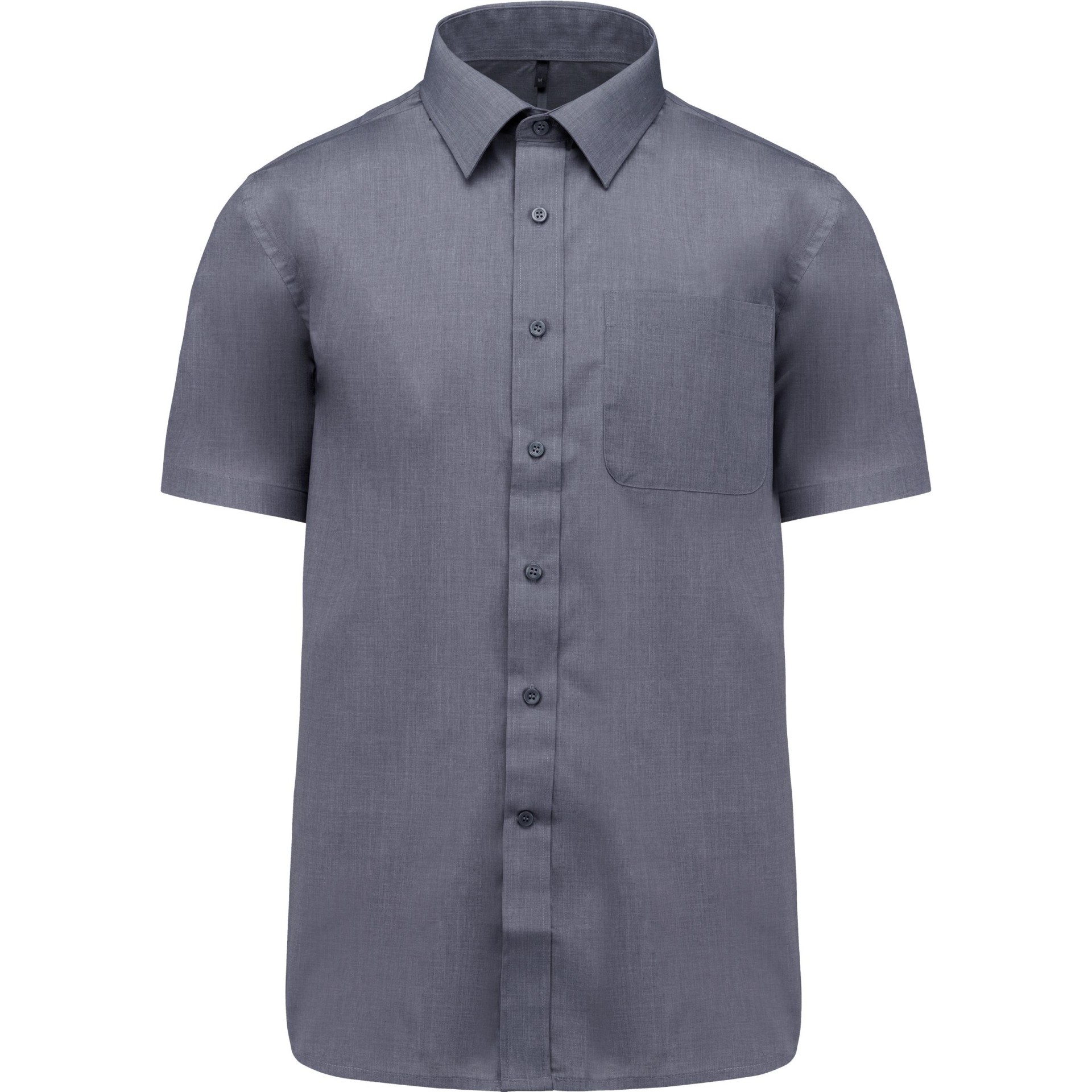 Camisa popeline manga curta de tratamento fácil - K551C