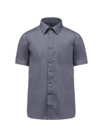 Camisa popeline manga curta de tratamento fcil - K551C