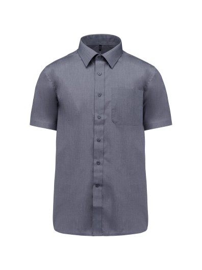 Camisa popeline manga curta de tratamento fcil - K551C