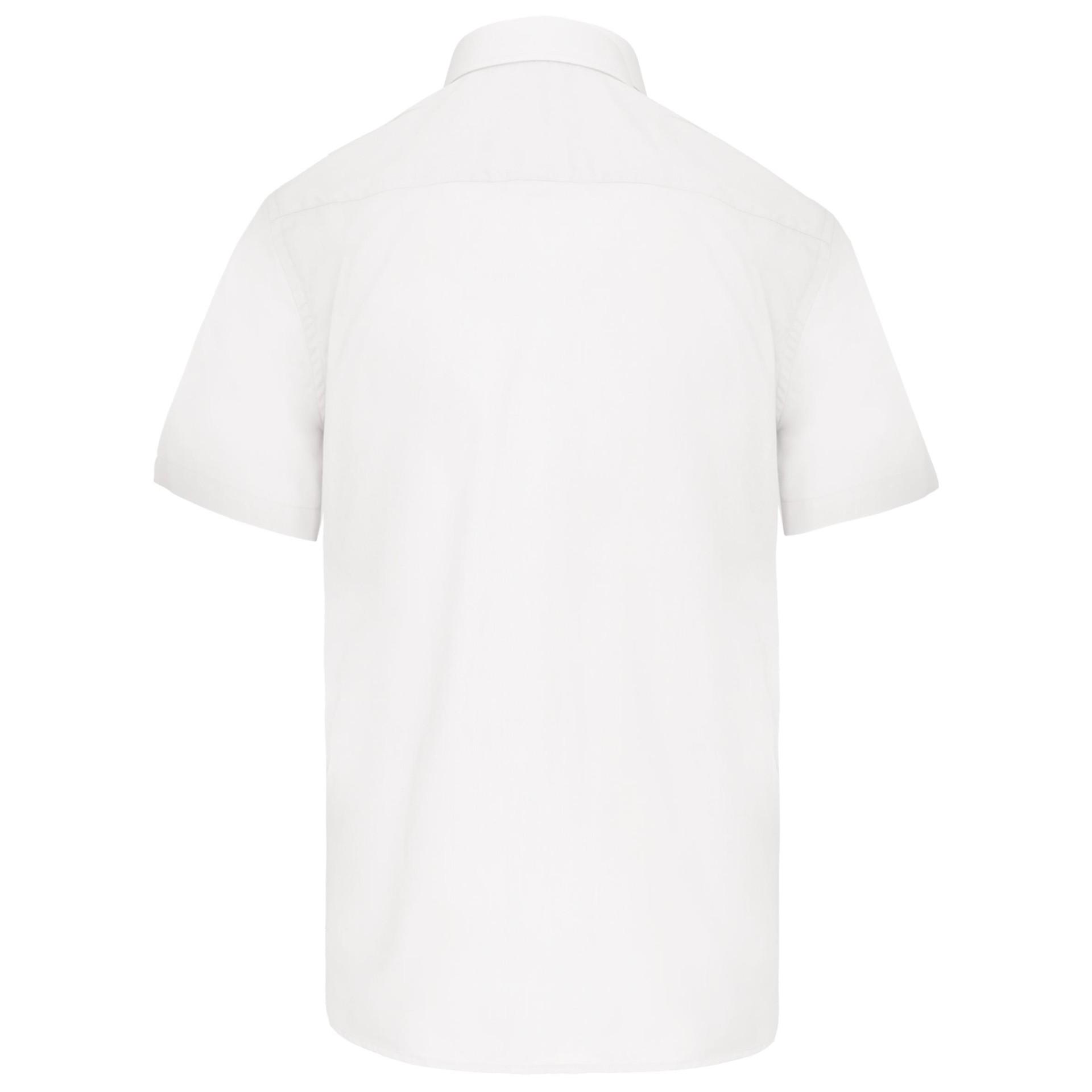 Camisa popeline manga curta de tratamento fácil - K551