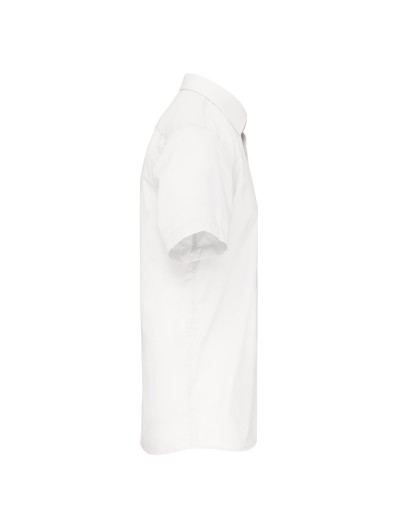 Camisa popeline manga curta de tratamento fcil - K551