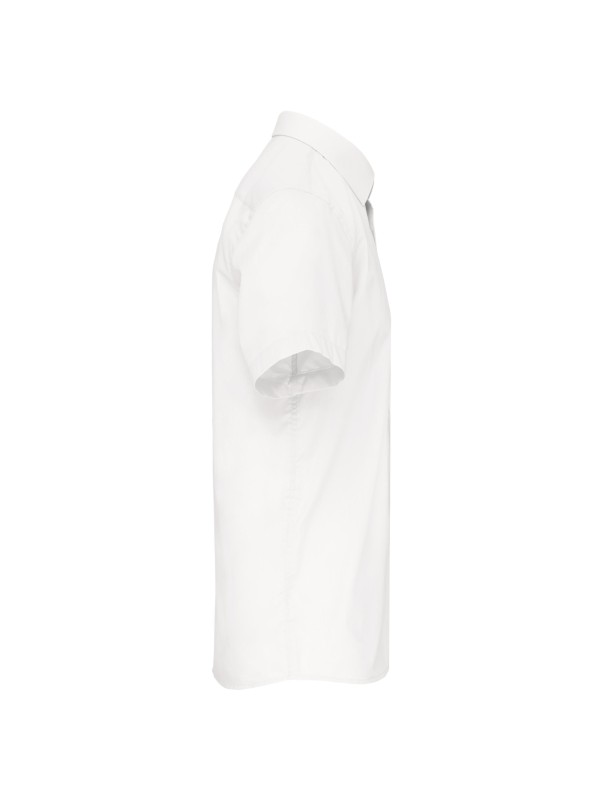 Camisa popeline manga curta de tratamento fcil - K551