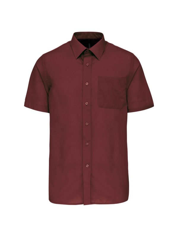 Camisa popeline manga curta de tratamento fcil - K551C