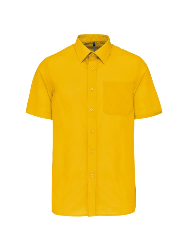 Camisa popeline manga curta de tratamento fcil - K551C