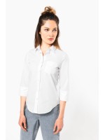 Camisa popeline manga a 3 /4  de tratamento fcil - K558