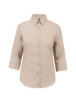 Camisa popeline manga a 3 /4  de tratamento fcil - K558C